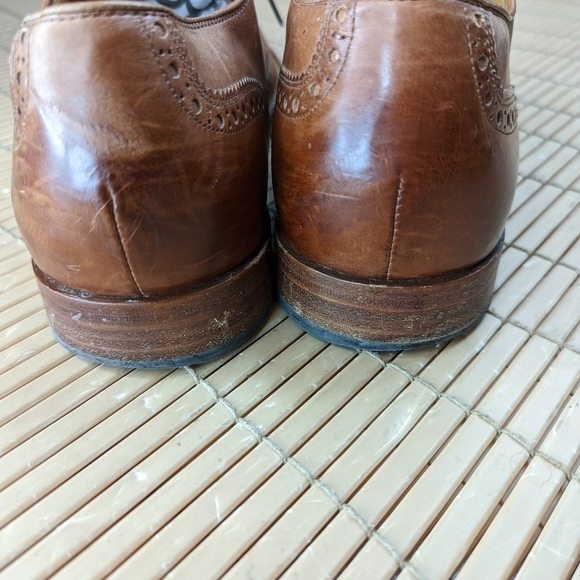 Cole Haan American Classics Harrison 2.0 Grand Wing Tip two tone brown leather O main image 6